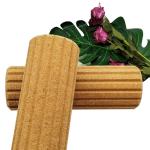 Anti-Slip Cork Massage Roller Natural Yoga Muscle Roller Back Fitness