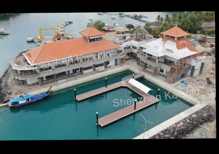 Aluminum Alloy 6061 T6 Customized Marina Floating Docks with Cleats and Fenders
