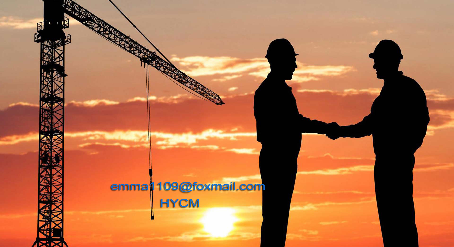 QTZ5015 8T Tower Crane 50m Lifting Jib 1.5t Tip Load 45m Free Height