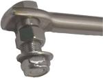 Stainless Steel 90HP Outboard Steering Link For Marine Boat