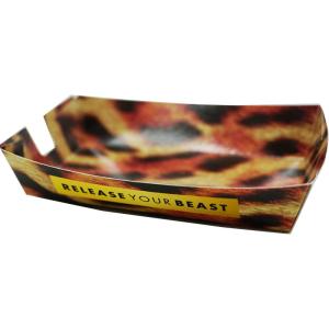 Wholesale Disposable Paper Food Trays Cardboard Box Recyclable Custom Logo Stable from china suppliers
