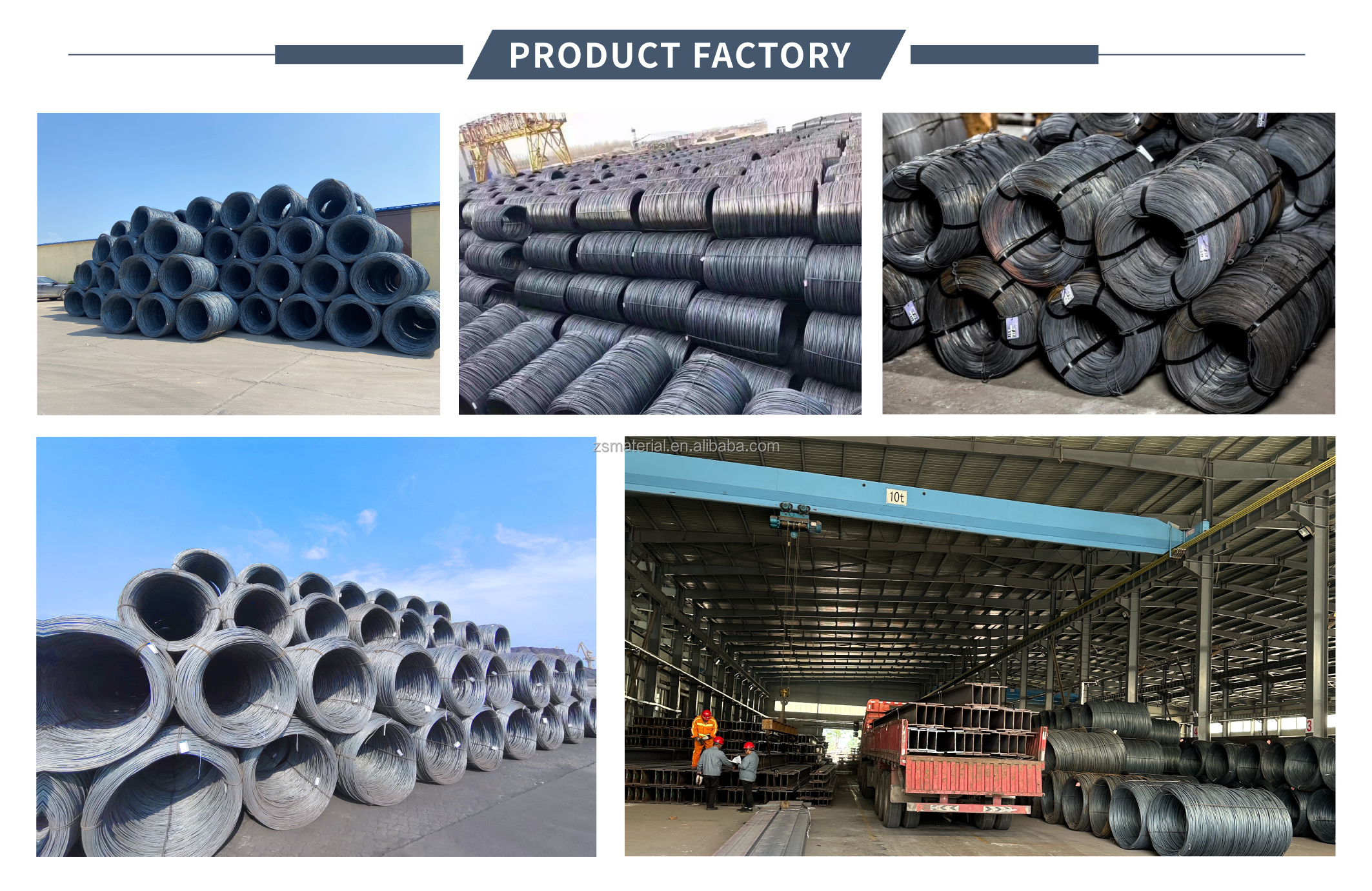 3mm 4mm 5mm 6mm BLACK Surface Low Carbon Steel Wire for Prestressed Concrete High Tensile Strength Cutting Service