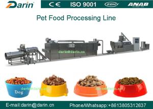 Wholesale Dry Dog / Cat / Birds Pet Food Extruder Line / Making Machine 380V 80kw from china suppliers