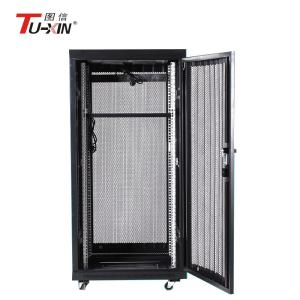Wholesale Compatible 600 X 600mm Network Rack Cabinet , Dustproof Small Computer Rack Cabinet from china suppliers