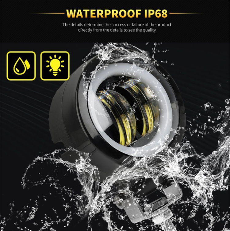 30W Led Side Shooter Strobe 6000k 3000k 3 Inch Side Shooter Lights