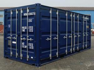 Wholesale Dry Cargo Standard Shipping Container , 20 Foot Shipping Container With Side Doors from china suppliers