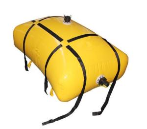 Wholesale Sealed 2000 Liter Flexible Fuel Bladder ，Yellow Anti-UV Fuel Pillow Tanks Liquid Containment Fuel Bladder from china suppliers
