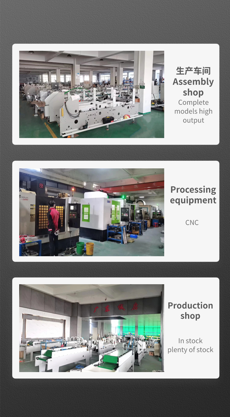Wood Packaging Material Gluing Machine for 580 Box Folding Folder Gluer Performance