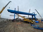 IP55 Outdoor A5 Double Girder Gantry Crane For Metallurgical Plant