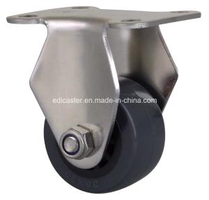 Wholesale Stainless Steel 1.5&quot; 35kg Rigid PU Caster S26015-73 Grey Color Application Caster from china suppliers