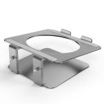 147mm Adjustable Height Aluminum Alloy Notebook Stand For 17.3inch