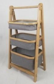 Wholesale BSCI Knock Down 3 Tier Laundry Basket With Drawers from china suppliers