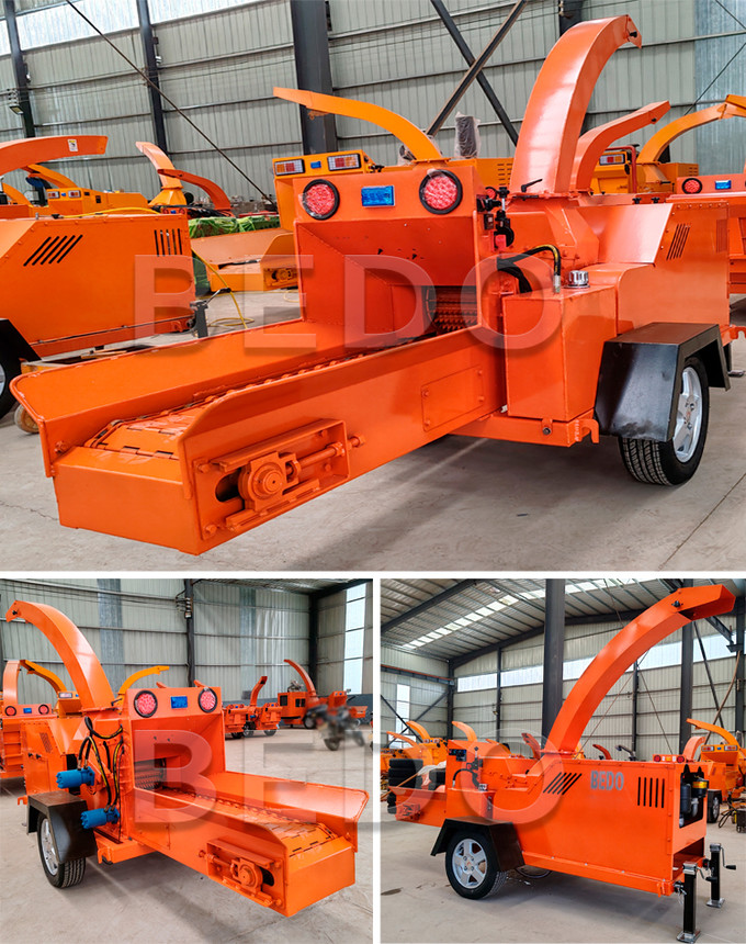 CE Approved Tree Branch Leaves Cutting Machine Garden Branch Wood Chipper