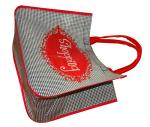 Environmental Water Proof PP Woven Shopping Bags With 4C Printing