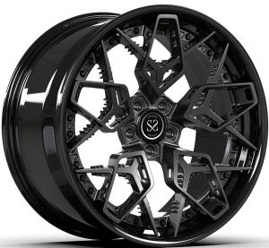 Wholesale 2 Piece Forged Wheels 19&quot; 20&quot; 21&quot; 22&quot; 23&quot; 5x112 For Benz BWM Audi from china suppliers