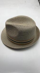 Wholesale Elegant 3 Inch Round Straw Sun Hat With Ribbon from china suppliers
