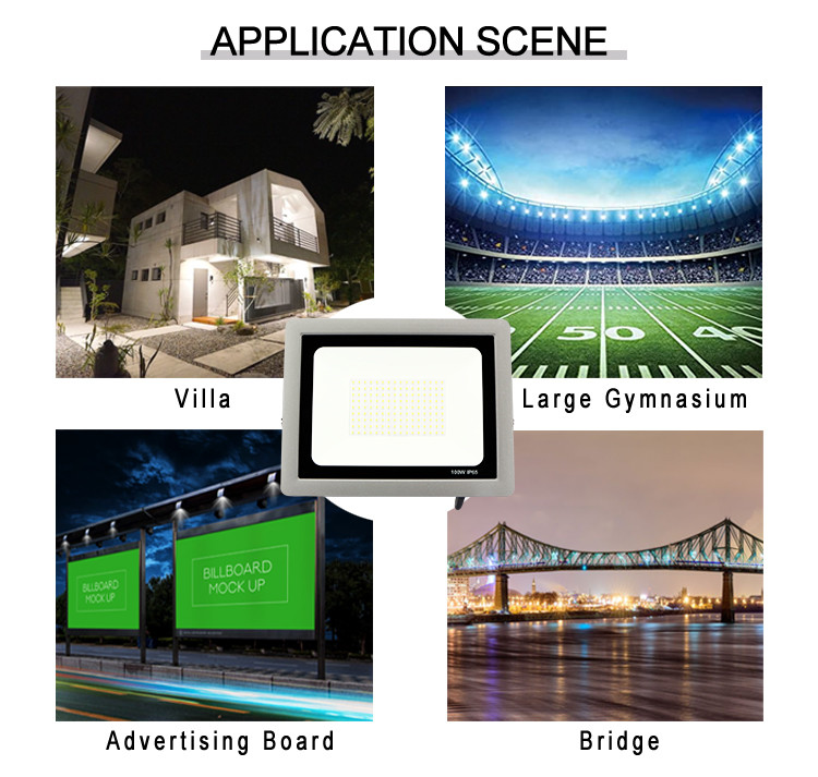 2700K 100 W Security Waterproof Outdoor LED Flood Lights
