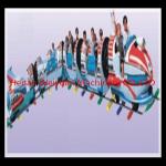 OUTDOOR kiddie electric trains, rocket electric train playground