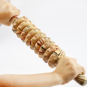Wholesale Handheld Round 38cm Wooden Massage Roller Stick For Fascia from china suppliers