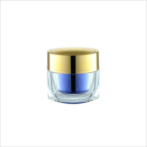 15g 50g Empty Cosmetic Cream Packaging Acrylic Cream Jar Double Wall Round