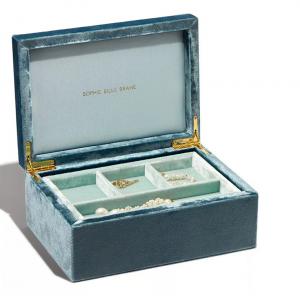Wholesale Velvet Jewelry Packaging Box Wooden Luxury Jewelry Trinket Box BSCI from china suppliers