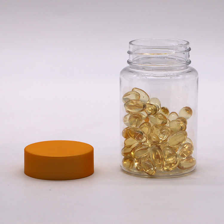 Food Grade Transparent Cylinder Cap for 75ml PET Jar Manufacture