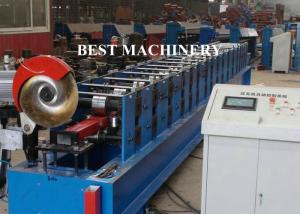 Wholesale Aluminium Rain Water Sheet Metal Roofing Machine 0.3mm - 1.0mm PPGI / GI Material from china suppliers