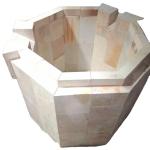 Facotory Supply High Alumina Zircon Silica Refractory Cement Bricks for Electric