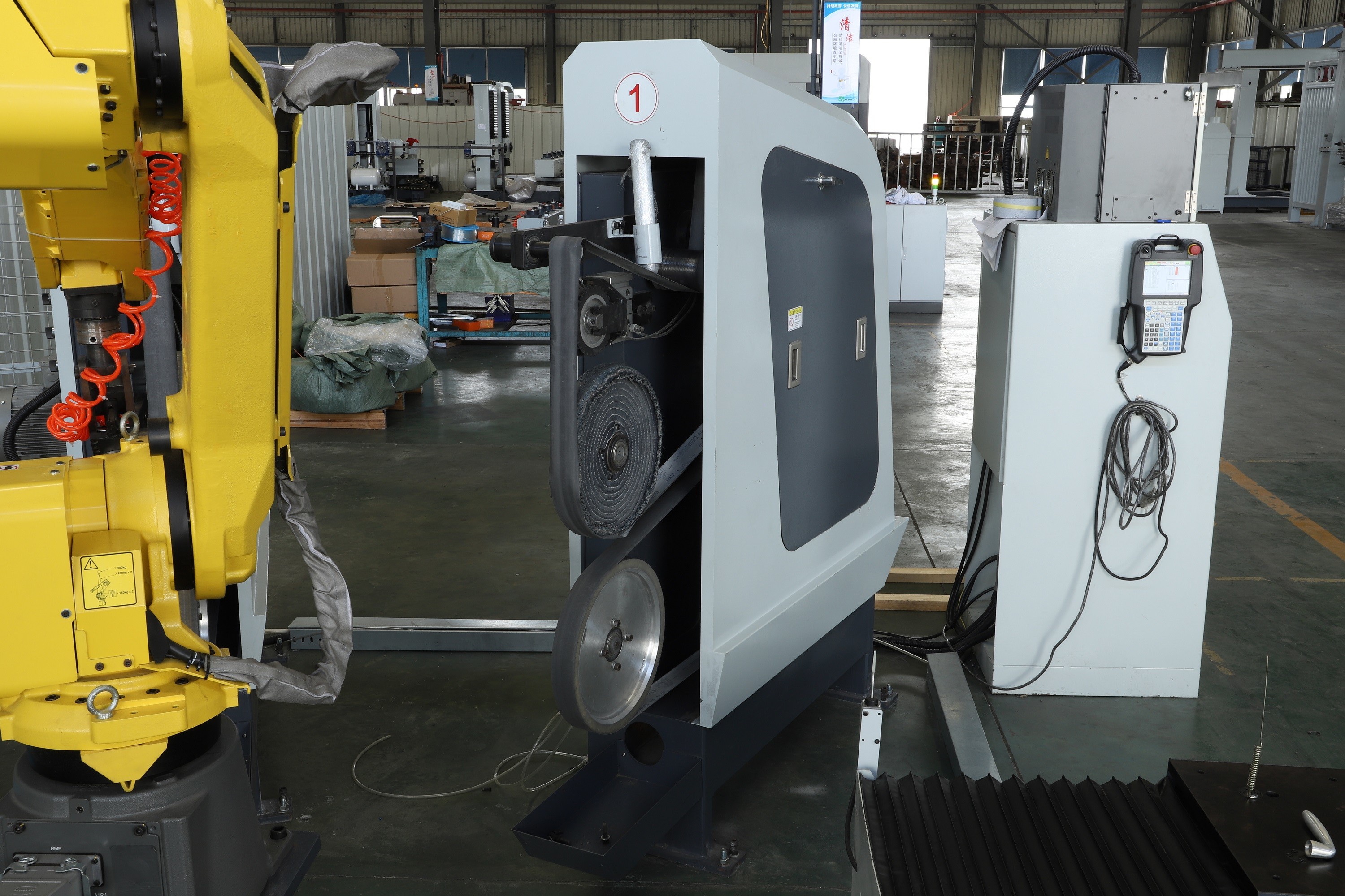 FANUC Intelligent Robot Grinding Machine For Faucet Polishing