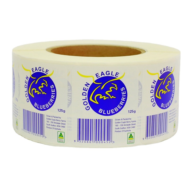 Packaging Size Custom Adhesive Labels Personalised Self Adhesive Stickers