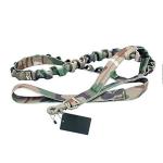 Durable Bungee Nylon Dog Leash , Mountain Climbing Rope Dog Leash Flexible