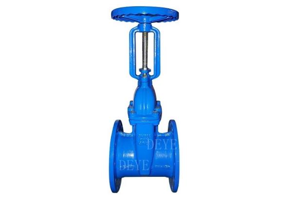 Rising Stem Din F4 F5 Water Valve BS5163 Cast Ductile Iron Gate Valve With PN10