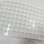 Blank Printed Anti Counterfeit Labels Adhesive Eggshell Sticker Paper