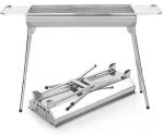 POP Backyard Charcoal BBQ Stove Grill Portable Folding Charcoal Bbq Stove