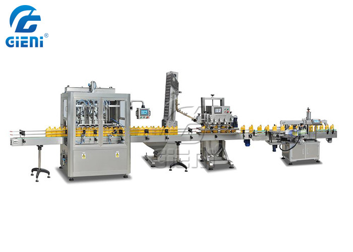 Linear Type 2.5KW Household Product Filling Machine 5L Oil Filling Machine