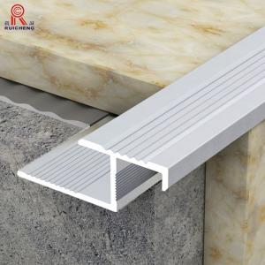 Wholesale Outdoor Aluminium Stair Nosing Edge Trim Anodised ASTM Grade from china suppliers
