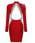 Custom Clothing Factory China Luxury Sequin Tassel Dresses Women Party Sexy