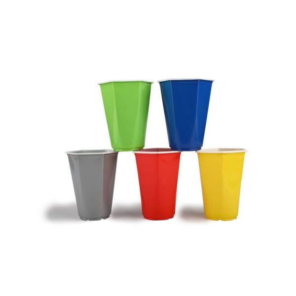 Custom Logo Disposable Plastic PP Container Cup for Drinking US 48.00cm * 37.00cm * 48.00cm