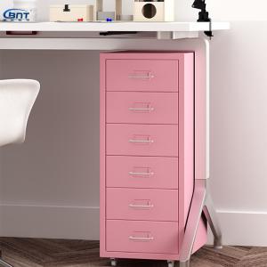 Wholesale Knock Down Drawer Filing Cabinet Metal Drawer Mobile Pedestal from china suppliers
