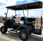 48v Electric Golf Cart Lifted Loaded EMACHINE Black