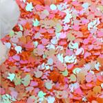 Pet Happy Year Easter Sequined 4mm Rabbit Head Ball Stuffers and Ornaments Hand