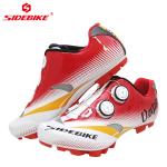 Breathable Mens MTB Cycling Shoes , Mountain Bike Footwear OEM Customized