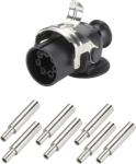 Weatherproof European Trailer Light Plug Durable EBS Plastic Material
