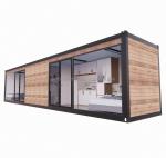 EU 40ft Prefabricated Living Room Container Room with Aluminum Alloy Windows and