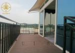 Laminated Glass Luxury Resort Tents Sound Insulation Wall Steel Structure