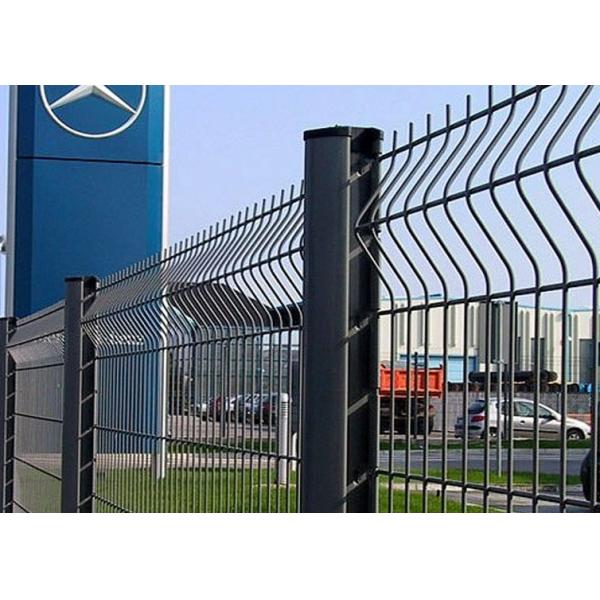 8X6FT 3D Hot Dipped Galvanized Anti-Climb Mesh Fence