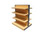 Factory Wholesales Wood Retail Grocery Store Metal Display Supermarket Racks