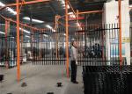Industrial Steel Security Crimped Spear Fencing Panels