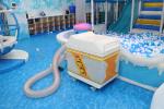 1100*540*860mm Indoor Playground Accessories 125W Ball Pit Ball Cleaner Machine