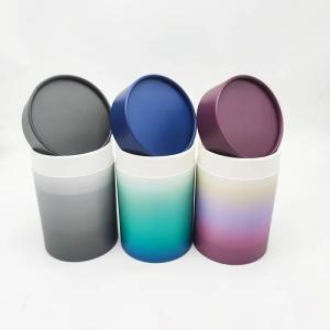 Wholesale Biodegradable Empty Paper Tea Tube For Food Cylinder Round Packaging from china suppliers
